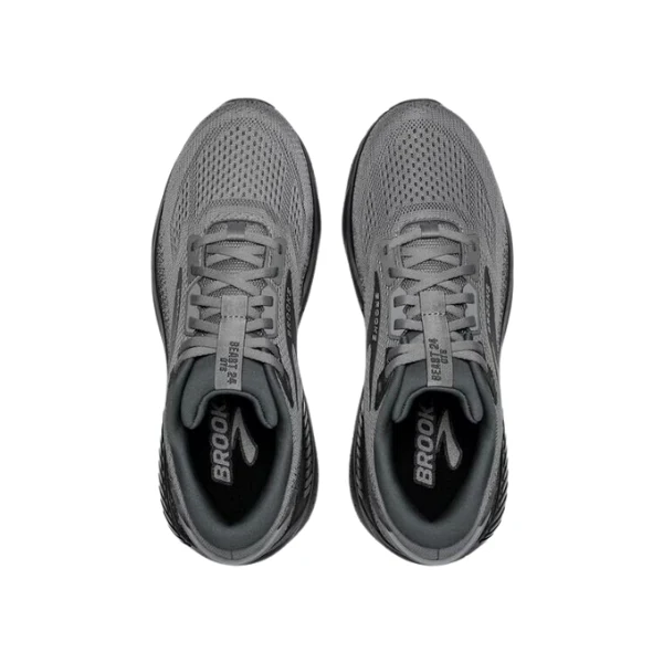 Brooks Mens Beast GTS 24 Wide Grey - Image 3