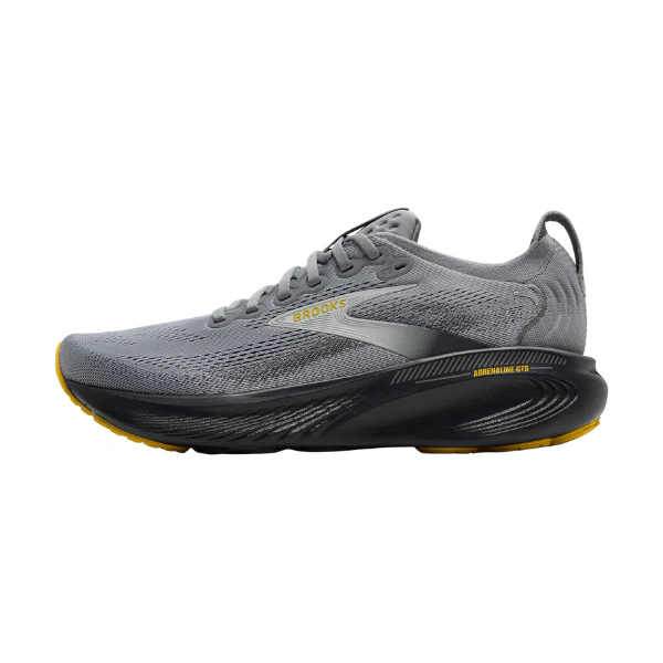 Brooks Men's Adrenaline GTS 25 Wide Grey - Image 5