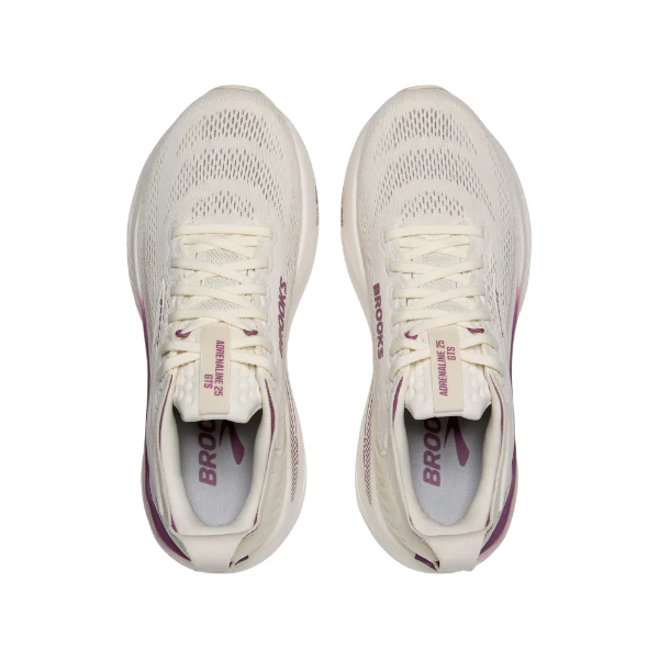 Brooks Women's Adrenaline GTS 25 Coconut/Grey - Image 4