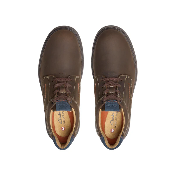 Clarks Men's Un Briley Pace Wide Brown - Image 3