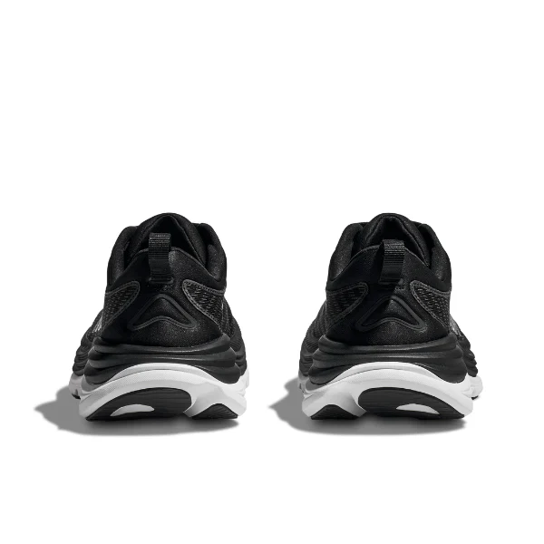 HOKA Men's Gaviota 5 (Medium Width) Black / White - Image 4