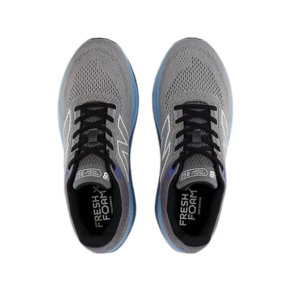 New Balance Men's Fresh Foam 860v14 Wide Grey/Blue - Image 3