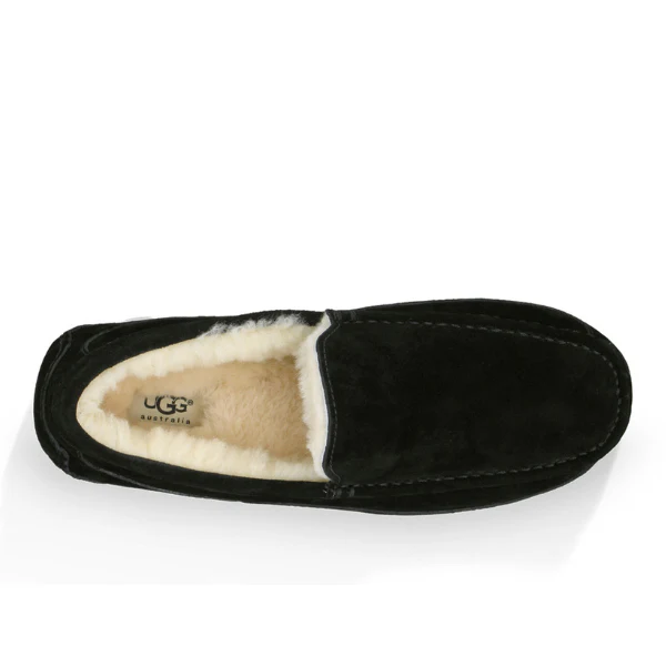 UGG Men's Ascot Slipper Black - Image 4