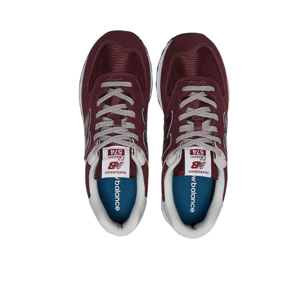 New Balance Unisex 574 Magenta - Image 3