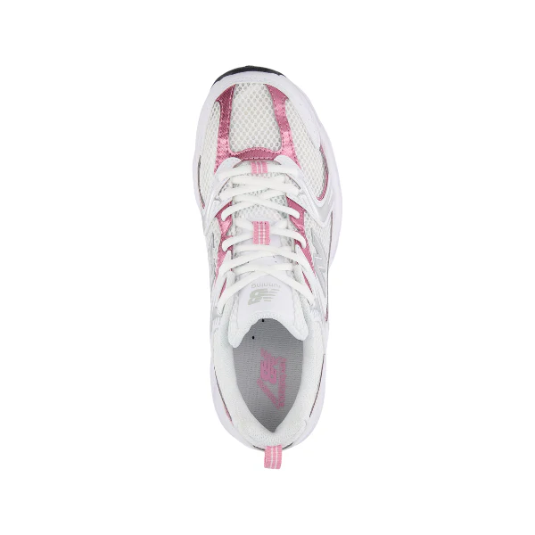 New Balance Unisex 530 White/Pink - Image 3