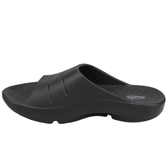 Sovella Men's PF Slide Black - Image 4