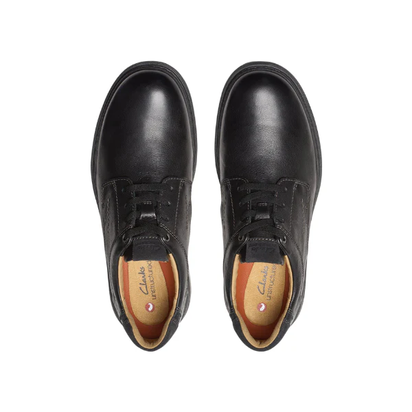 Clarks Men's Un Briley Pace Wide Black - Image 3